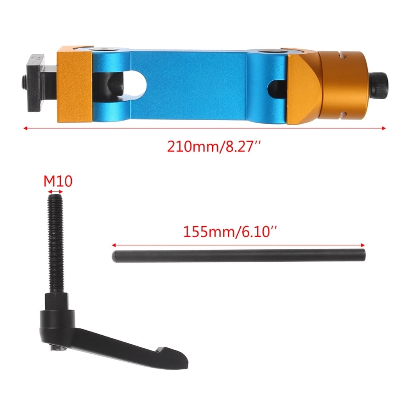 Universal Adjustable CNC Mill Machines Work Stop Locator Tool Part Workpiece LS'D Tool