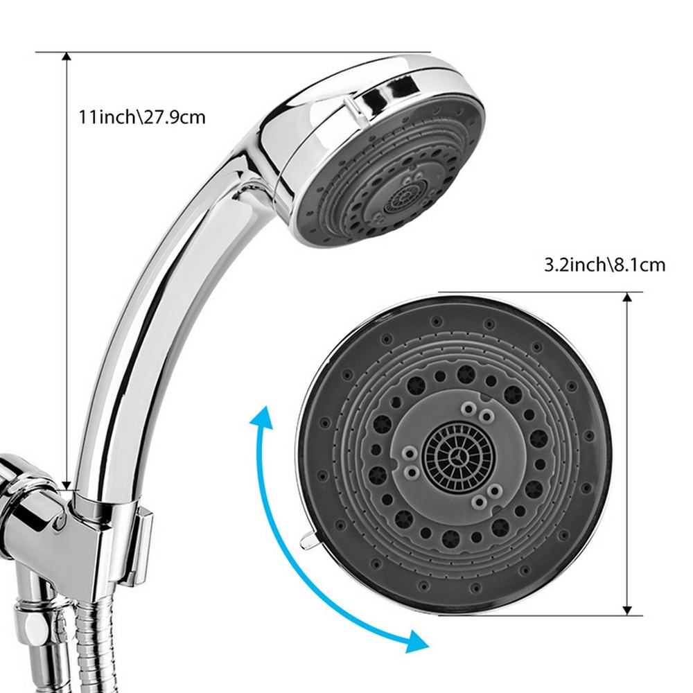 Shower Head 7 Mode Nozzle Shower Head High Pressure Massage Shower Head Handheld Adjustable Shower Sprayer Shower Accessories