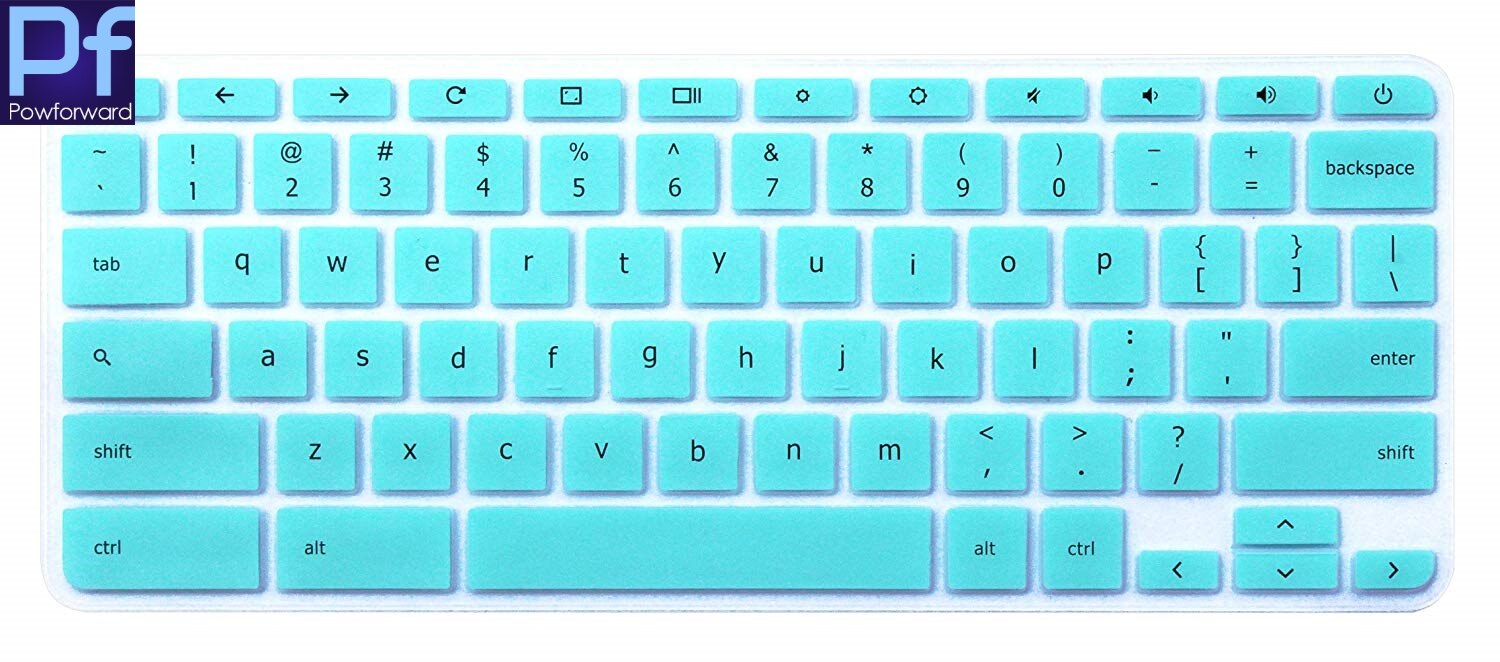 For 11.6&quot; Lenovo Chromebook C330, Lenovo Flex 11 Chromebook Laptop Keyboard Cover Skin for 14&quot; Lenovo Chromebook N42 N42-20: whiteblue