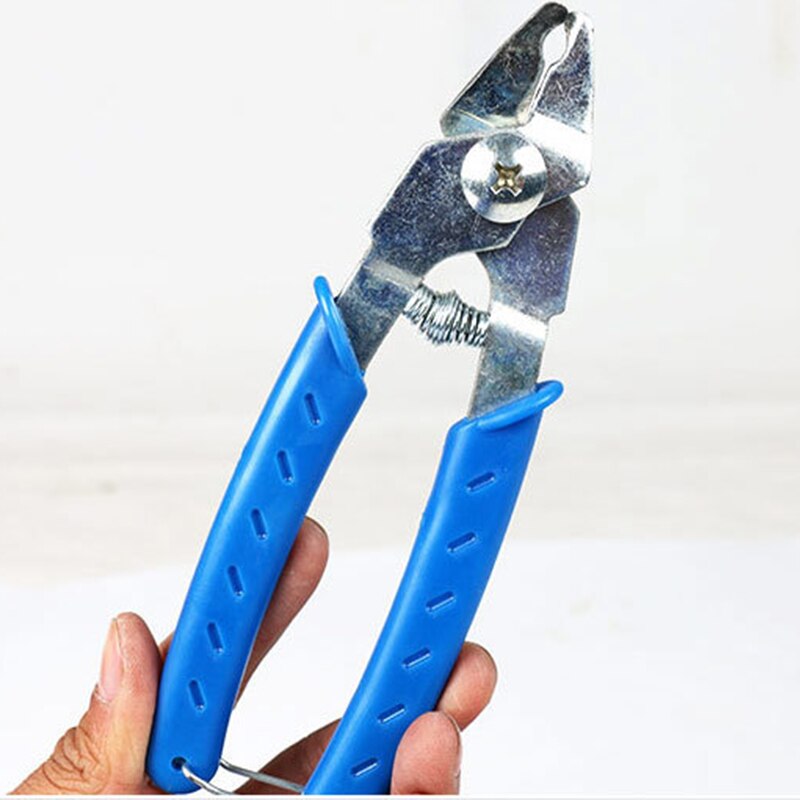 Hog Ring Plier Tool and 600pcs M Clips Staples Chicken Mesh Cage Wire Fencing Caged clamp: pliers