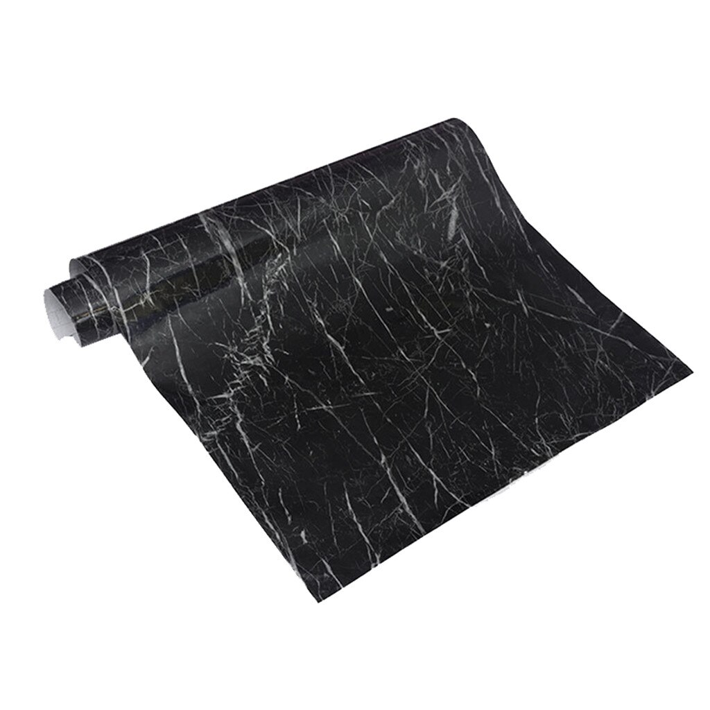 Self-service Wallpaper Oil-resistant Simulation Pattern Desk Cabinet Sticker Living Room For Kitchen Hall Bathroom Decoration: A