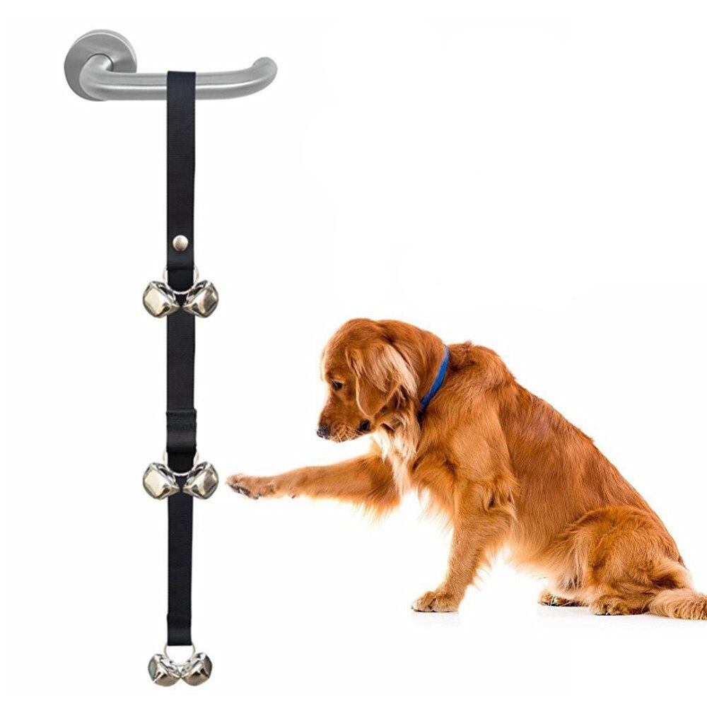 2 STUKS Pet Dog Training Bel Hond Deurbel Touw voor Honden Katten Verstelbare Huis Training Communiceren Alarm Deurbel