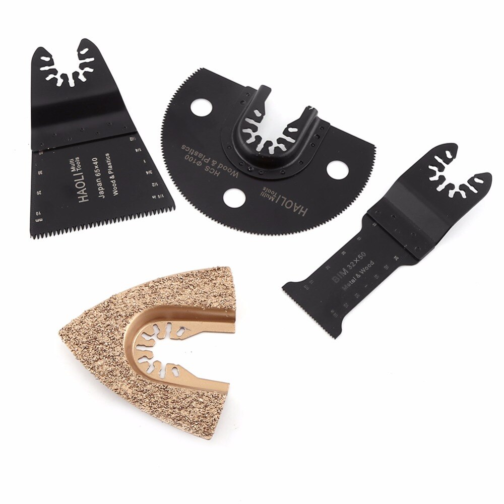 Oscillating Multi Function Tool Cutter Saw Multitool Precise Woodworking Tools Bi-metal/Flush Segmented/Accuracy