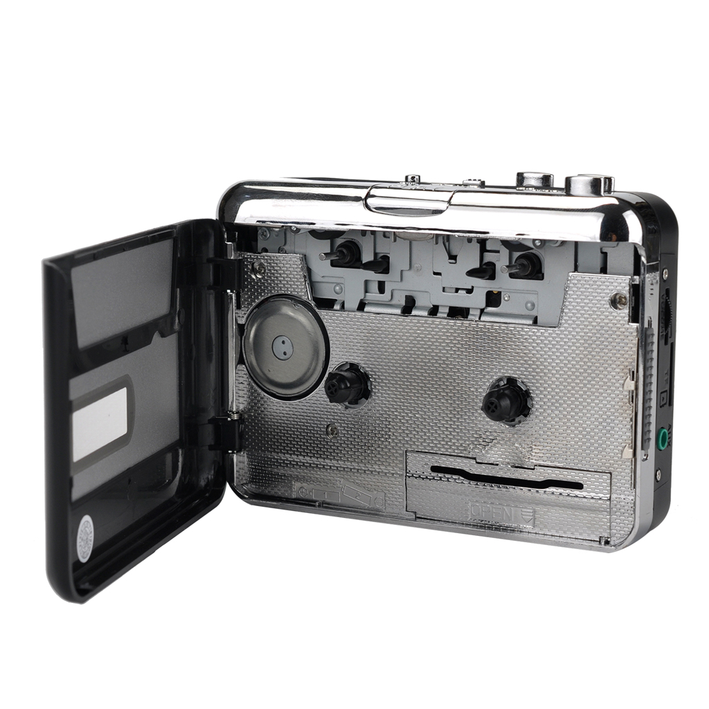 Cassette To MP3 Converter Player USB Walkman Records Tape Music To TF Card