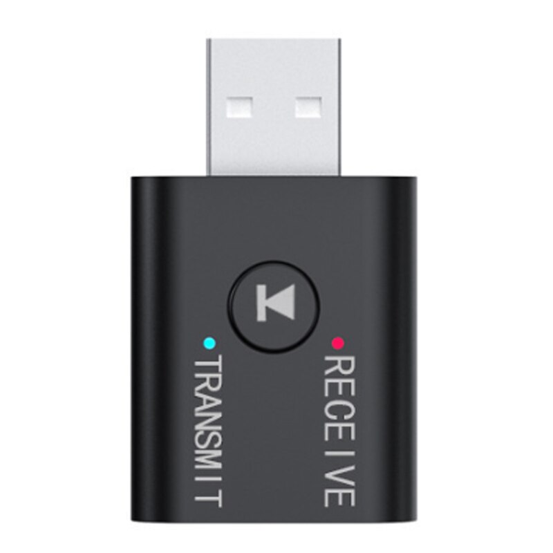 Bluetooth Zender Ontvanger, 2-in-1 Dual Connect Bluetooth 5.3 Adapter Voor Hoofdtelefoon, 3,5mm Bluetooth Aux Adapter Voor In De Auto, Plug And Play