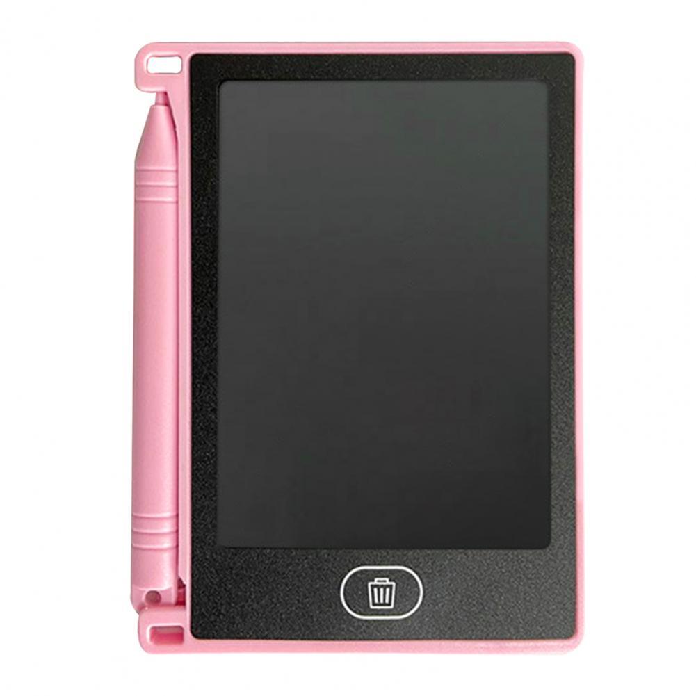 Writing Tablet Eco-friendly Impact Resistant Smooth Writing Durable LCD Writing Tablet LCD Drawing Board for Kids: Pink