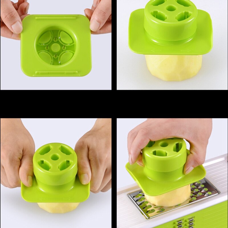 Groente Fruit Cutter Handleiding Aardappel Slicer Rvs Blade Ui Rasp Slicer Keuken Gadgets Tool