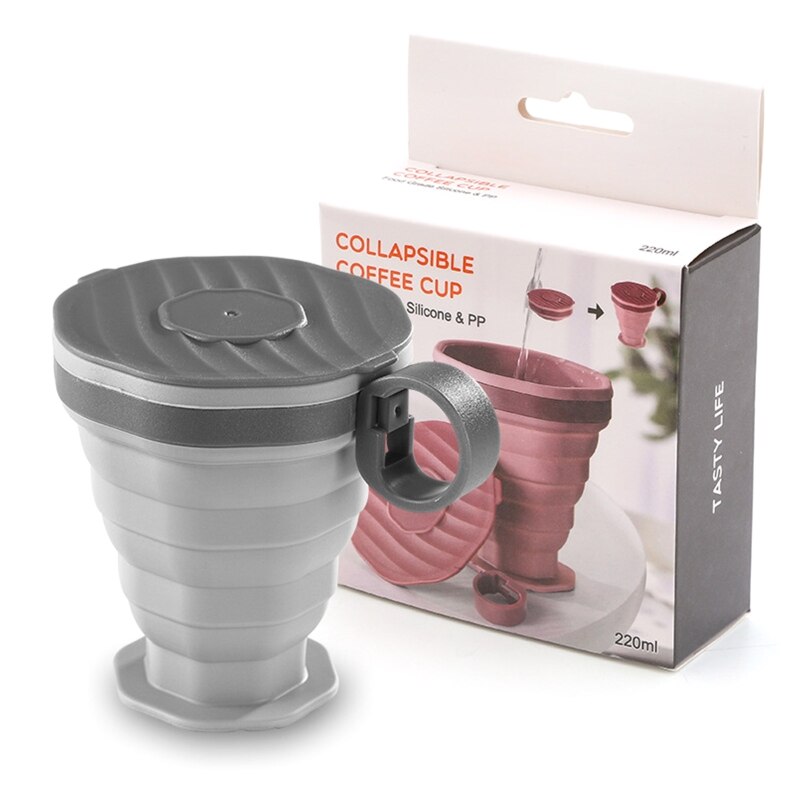 Gobelet Pliable En Silicone Les Petites Safari - 200 Ml, Motif Tigre, Avec Couvercle
