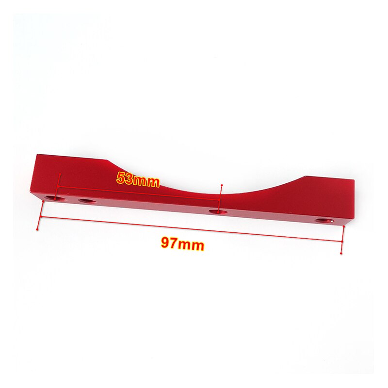 Elektrische scooter hydraulische remadapterset aluminium schijfremmen schijfzuiger onderdelen voor xiaomi  m365 pro zwart & rood