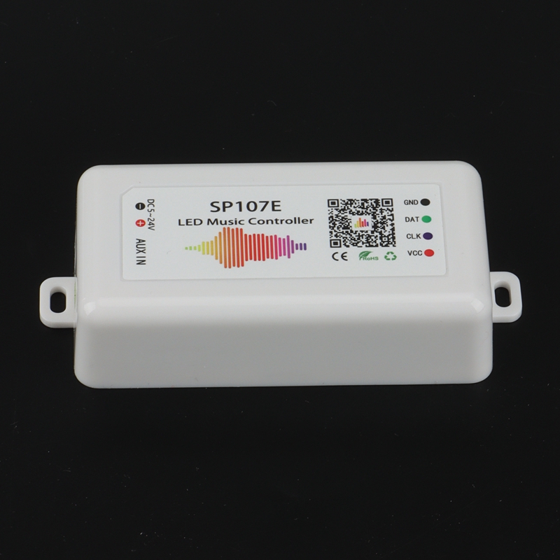 SP107E LED Pixels Strip Light Controller Symphony Bluetooth APP Controller WS2811 Bluetooth Music Full-Color Controller