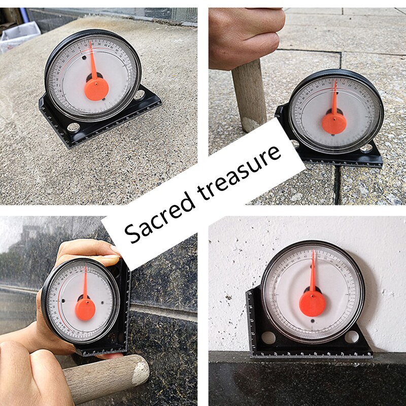 Inclinometer 1pc Slope Inclinometer Angle Finder Level Meter Clinometer With Magnetic Base Slope Measuring Tools