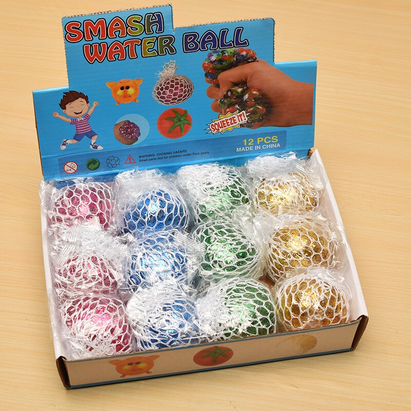 Foam Slow Rebound Ball Vent Decompression Ball Birthday Funny Tricky Game Slow Rebound Relief Pressure Ball