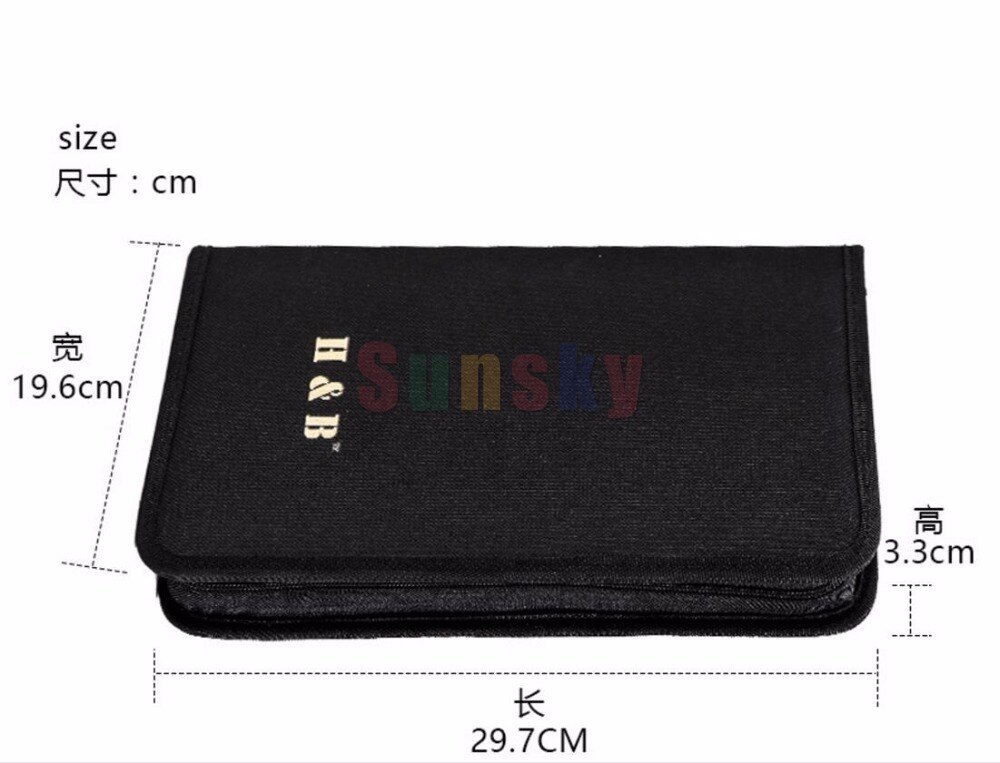 40pc/set Sketch Charcoal Pencil set drawing black pencil Writing Stationery drawing HB-TZ60 draw set School Office Supplies