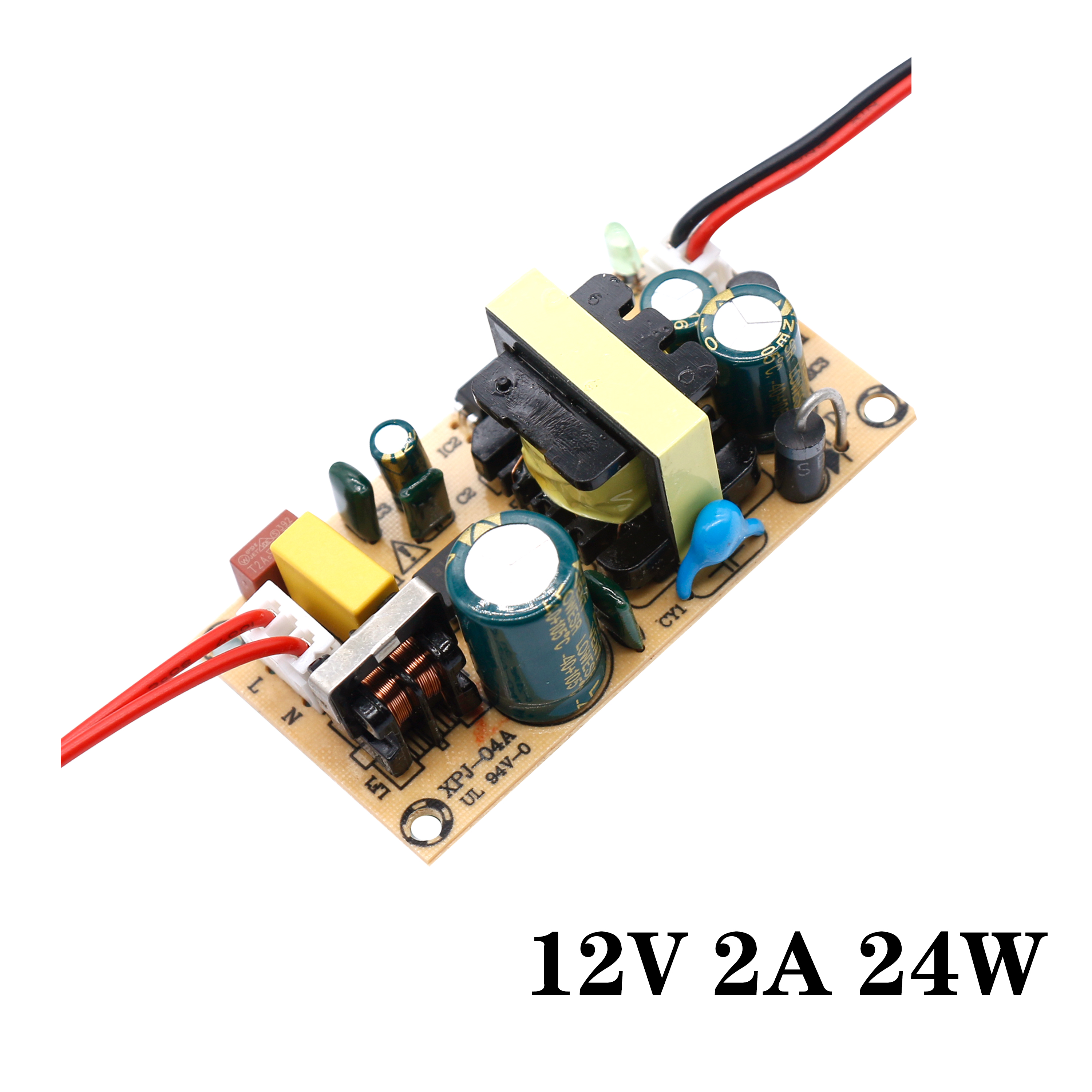 Led Driver 220 12V 1A 2A 3A 5V 2A 24V 12V 32V Led Power supply Geen Flikkering 12W 24W 36W Licht Transformers Voor Fan Led Verlichting