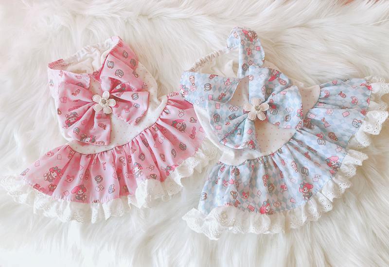 Jupe diagonale pour Beagle, vêtements pour animaux de compagnie, tailles Xs à xl, printemps et été