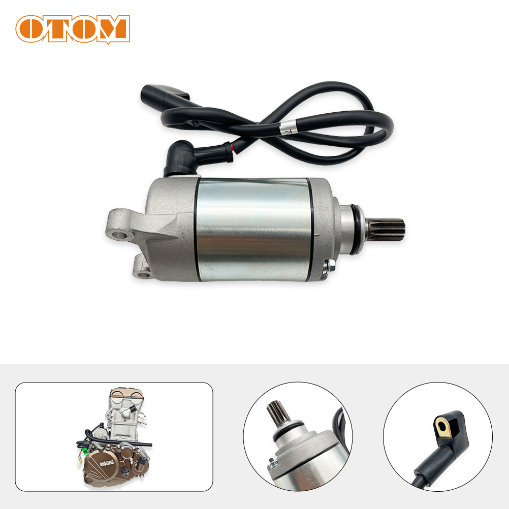 OTOM Starter Motor Start Motor Motocross Parts For LONCIN YBS300 YB300H 300cc Motorcycle Engine Parts