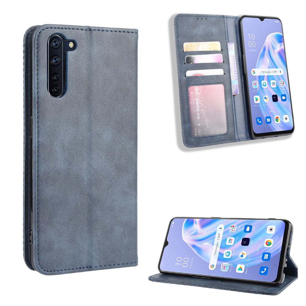 Oppo Reno3A Japanse Versie Case Wallet Flip Stijl Imprint Skin Leather Telefoon Cover Voor Oppo Oppo Reno 3A 3 Een met Fotolijst