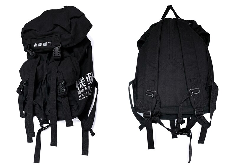 Bolsa de viaje de Hip Hop para hombre: black