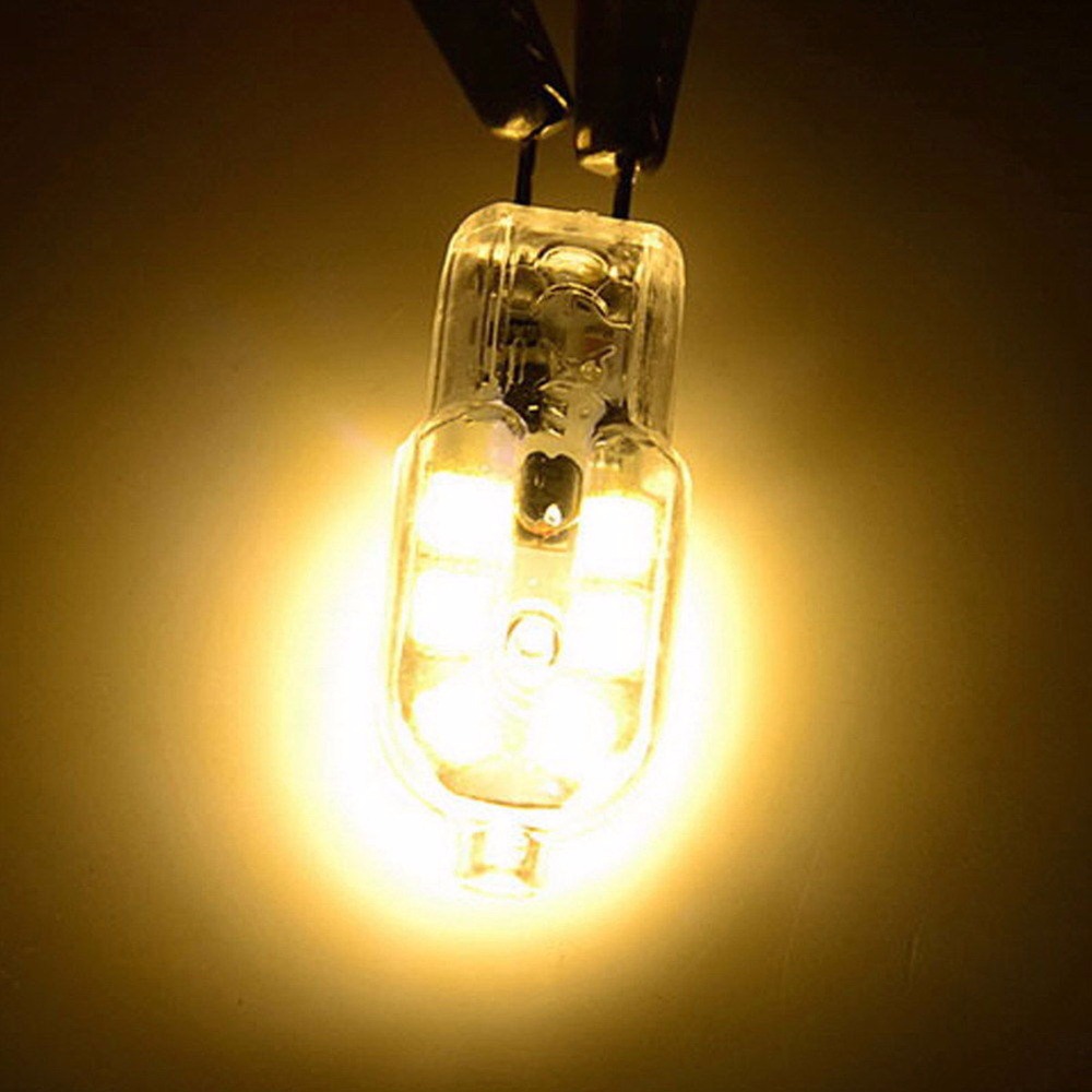 10X Mini lámpara LED regulable G9 4W 7W 14LEDs 22LEDs Lampada 110V 220V alto brillo SMD 2835 Bombillas bombilla LED reemplazar 40W halógeno