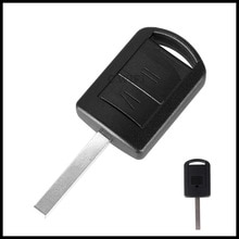 CARCASA DE 2 BOTONES LLAVE DE OPEL ASTRA G, ZAFIRA A, VECTRA MANDO ESPADIN HU100