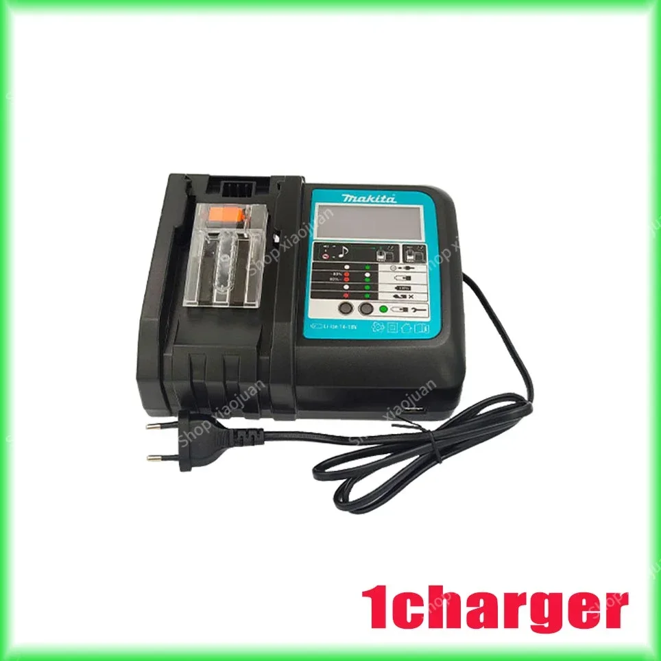 Batterie aste pour Makita, indicateur LED, 4,0 Ah, 14.4V, BL1430, BL1415, BL1440, 196875-4, 194558-0, 195444-8: Bleu