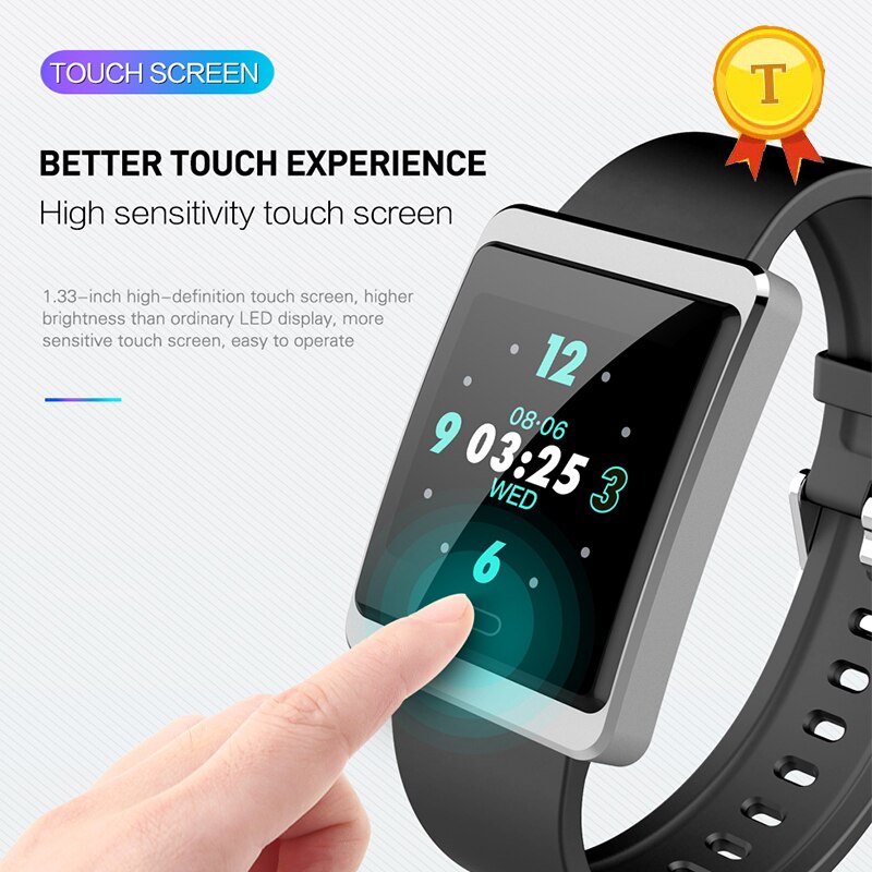 Beste om te trouwen nieuwste hartslag activiteit slaapmonitor siliconen armband horloge slimme armband slimme band voor vrouwen