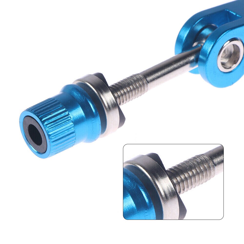 Cycling Aluminium Tube Seat Clamp Bolt Bicycle Quick Release Bolt Bike Seatpost Clamp Skewer Bolt Mountain Bicycle Accessories