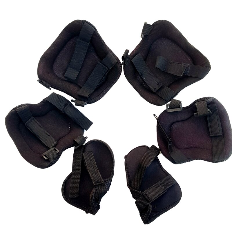 Kniebeschermers en elleboogbeschermers ter ondersteuning van de veiligheid, beschermende padsset voor volwassen skatebeschermende uitrusting