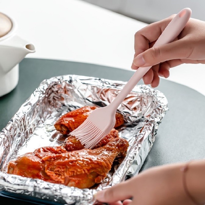 1PC Silicone Barbeque Brush Cooking BBQ Heat Resistant Oil Brushes Supplies Kitchen Bar Cake Baking Tools Utensil Supplies