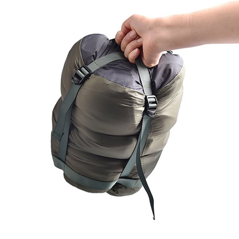 1Pc Outdoor Camping Sleeping Bag Holder Travel Hiking Portable Sleeping Bag Storage Holder(Not Included Sleeping Bag)