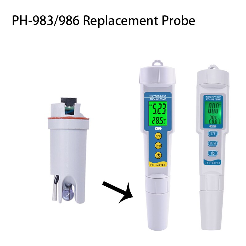 Vervanging Elektrode Ph Orp Meter Probe Collection Water Acidometer Ec Tester Onderdeel Instrument Voor Aquarium: TPH01506A