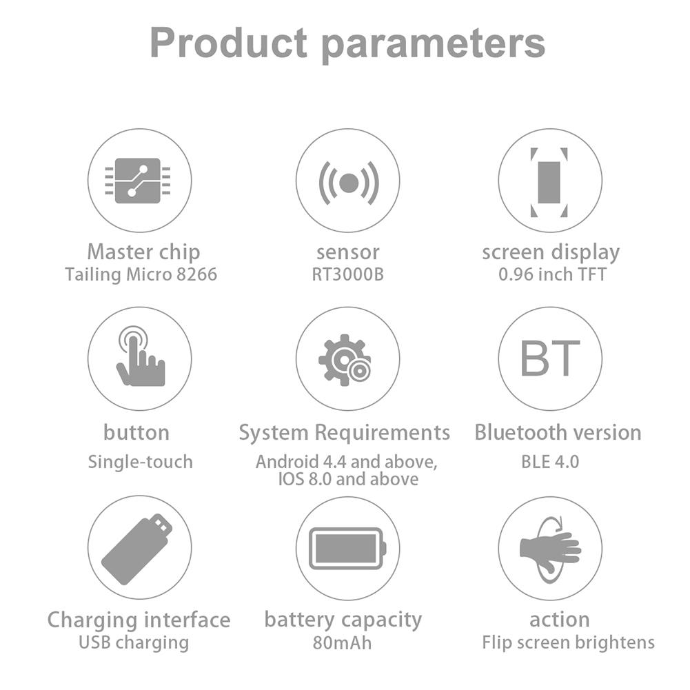 Pulsera inteligente M3 para IPhone, reloj con función de frecuencia cardíaca, resistente al agua, pantalla táctil, Control por Bluetooth, podómetro de Fitness,