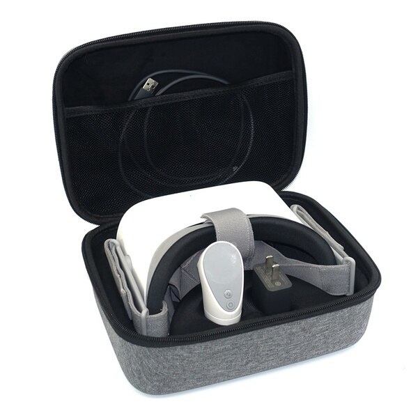 Shoren bolsa de transporte viagem controlador remoto e todos os acessórios caso armazenamento para oculus ir vr fone ouvido