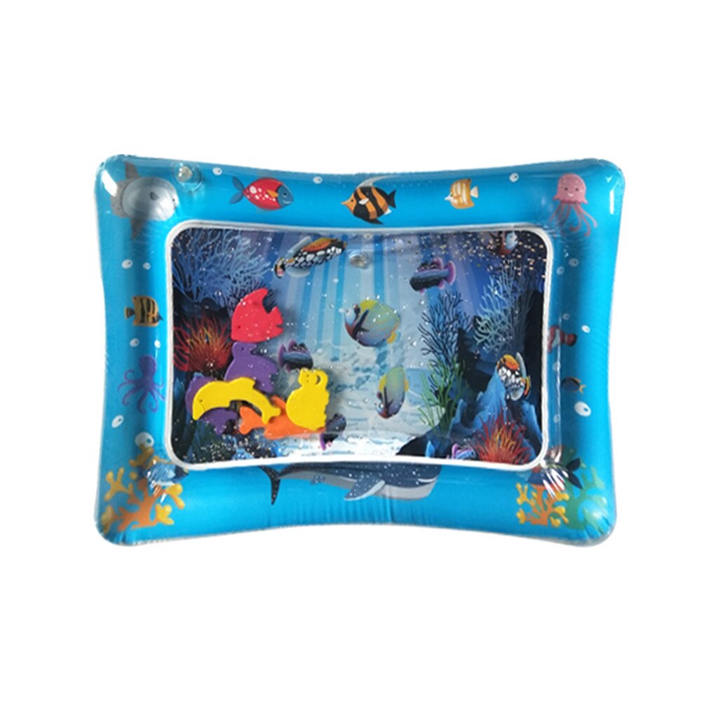 Hot! 9 projetos do bebê crianças esteira do jogo de água inflável infantil barriga tempo playmat criança para o bebê diversão atividade centro de jogo navio da gota