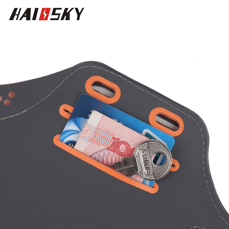 HAISSKY Laufende Sport Armbinden Für iPhone 11 Profi X XS Max XR 8 7 6 Plus berühren Bildschirm Telefon fallen für Samsung S20 S10 S9 Arm Band