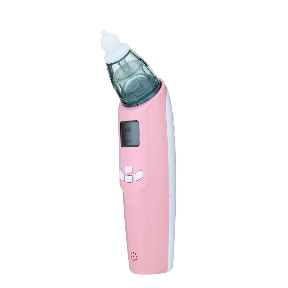 NEUE Baby Nasensauger Mit MUSIK & LICHT Sicher Hygienisch Nase Rotz Reiniger Saug FDA & CE genehmigt Für Neugeborenen baby Infant: Rosa