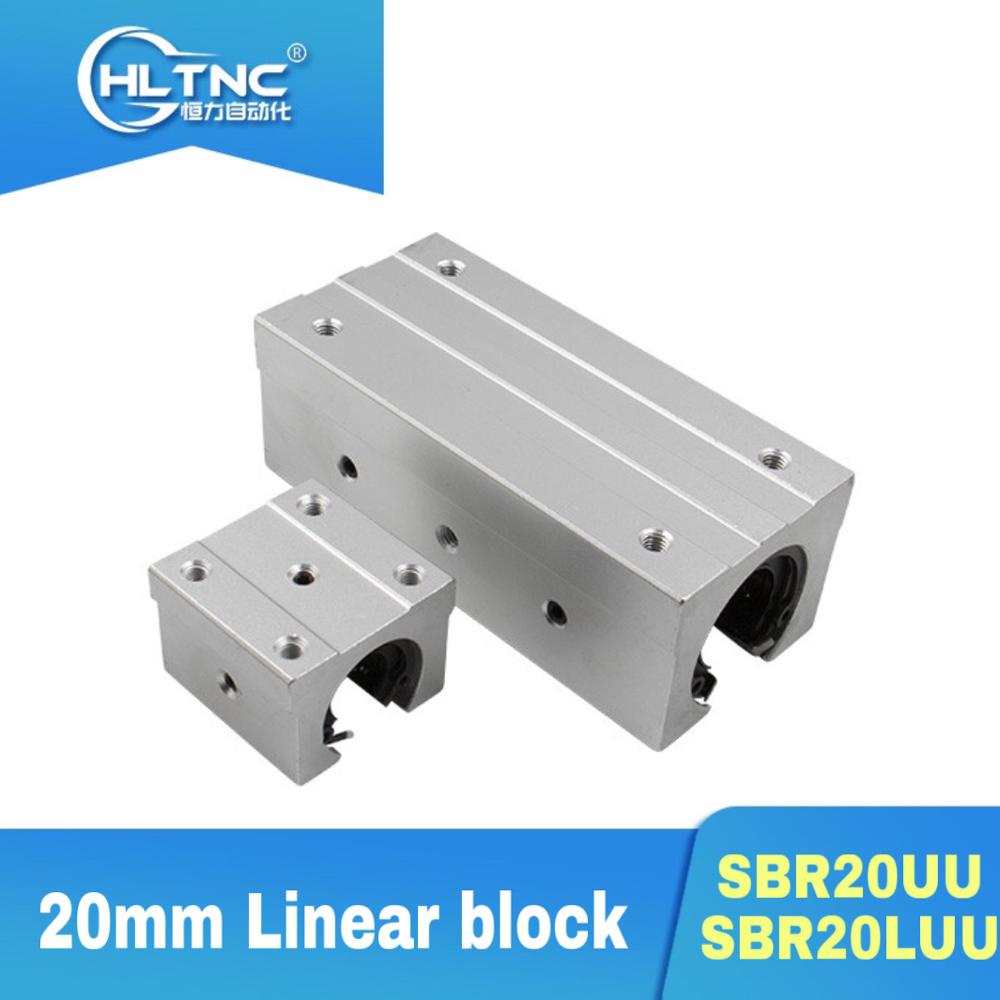 20Mm Lineaire Rail Blok SBR20UU/SBR20LUU Voor SBR20 Rails