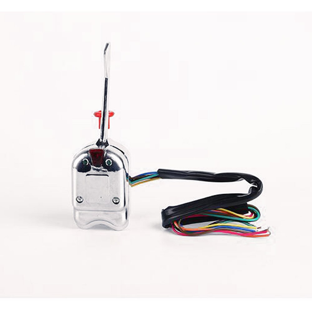 Car Universal Street Rod Chrome Turn Signal Switch For Ford 12V Street Rod Turn Signal for GMC