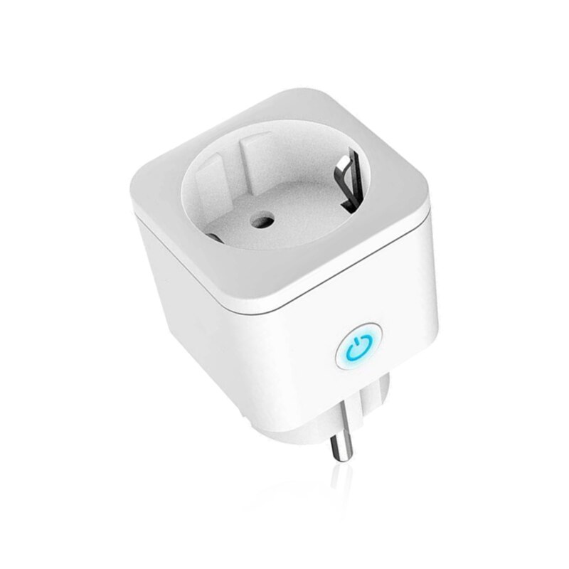 Smart Wifi Plug Adapter 16A Eu Remote Voice Control Power Monitor Stopcontact Timing Functie Werk Met Alexa Google Thuis tuya: 1piece