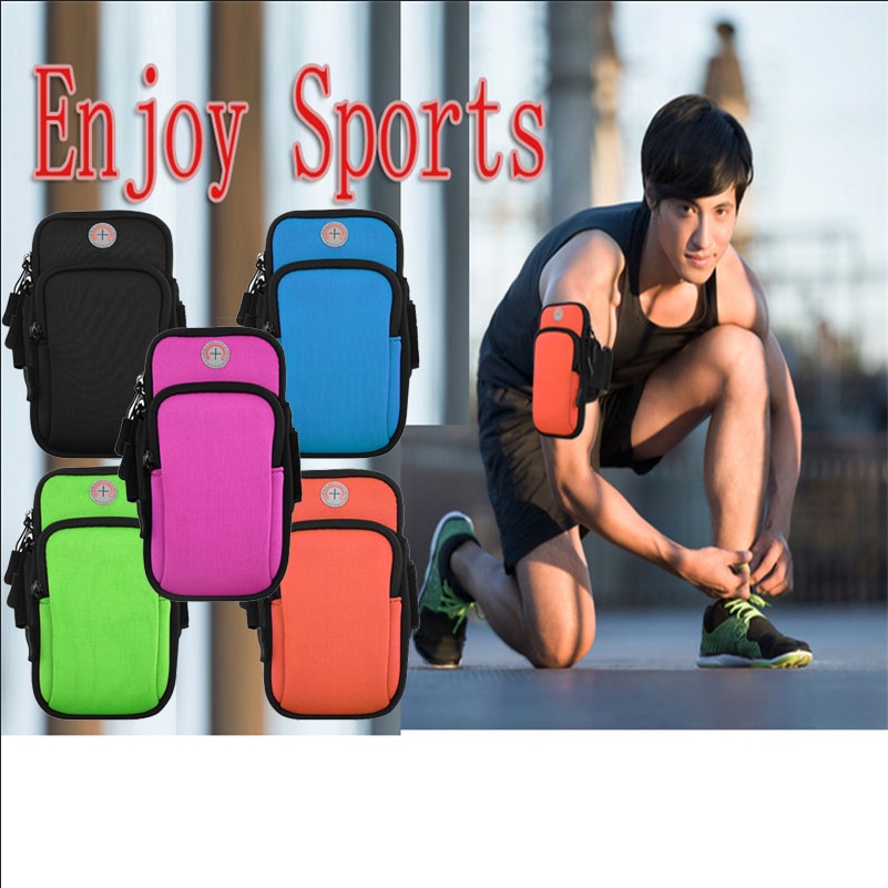 Outdoor Sport Phone Armbands Multifunction Sports Armbands For iPhone 6 6S 7 8 Plus Sweatproof Sport Mobile Phone Size 4-6 inch