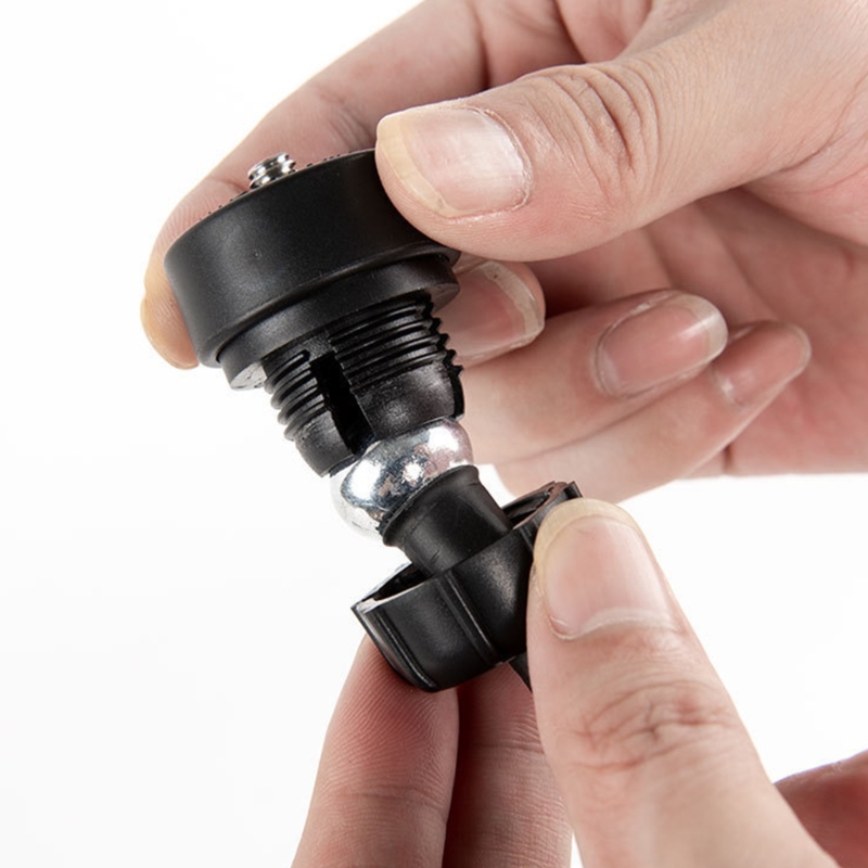 Ball Head Adapter Clip Mount for DVAction Camera Ballhead Converter 1/4 Screw to 17mm Ball Head Interface Joint Adapter