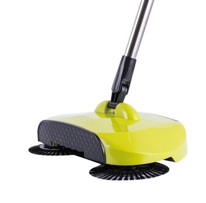 Sweeping Machine Push Type Hand Push Magic Broom: Light Yellow