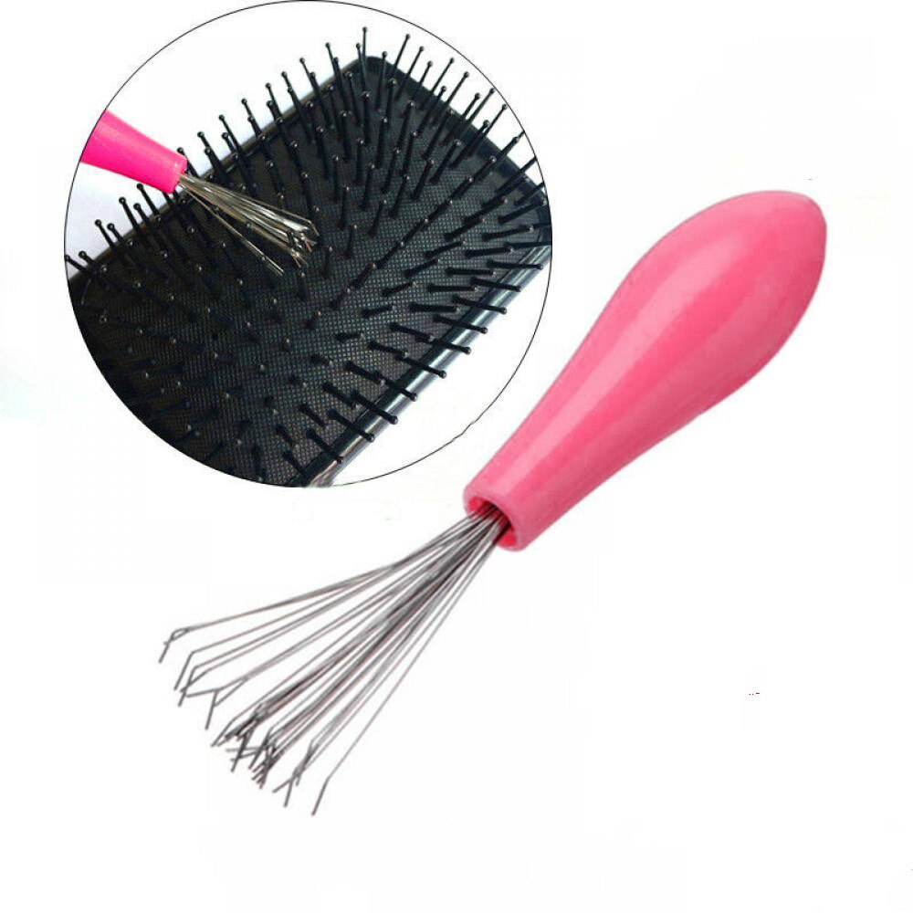 Ionic Curling Hair Brush Barber Comb Rolling Comb Hairstyling Tool Accessories for Home Beauty Salon Hair Ceramic Round Comb: Broken Hair Claw-1pc