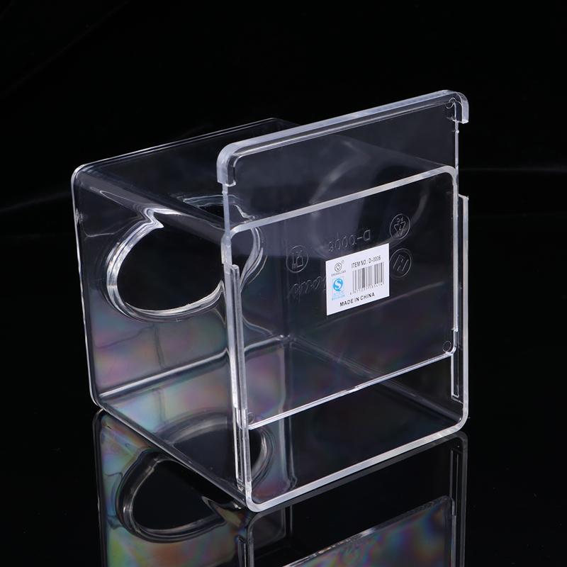 Acrylic Square Tissue Case Transparent Tissue Holder Paper Storage Box Craft Home Supplies