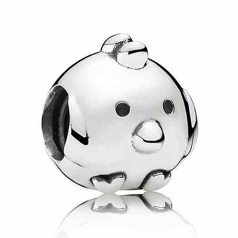 Moda a céu aberto sol estrelas & lua notável coelho carrinho de bebê charme 925 prata esterlina contas caber pulseira jóias diy: 4