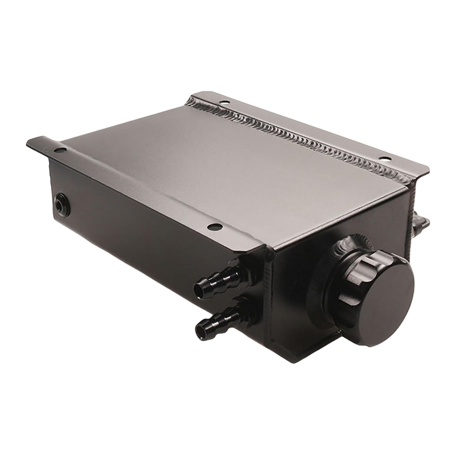 Oil Catch Can Breather Tank 2L 2000ml Reservoir Oil Can Tank Spare Parts