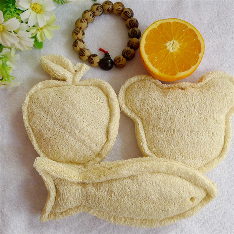 Luffa handduk barn badtorka tecknad badlakan luffa badboll luffa bad blomma baby rengöring vård