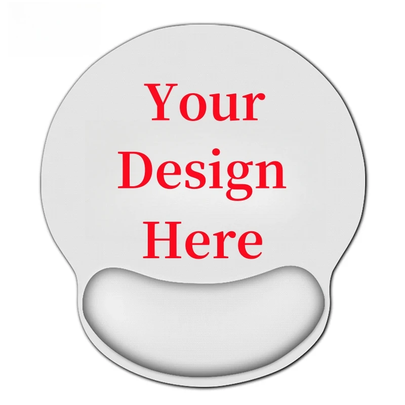 Custom Mouse Pad with Wrist Rest Support Gaming Non Slip Rubber Base Mousepad Ergonomic Mouse Wrist Rest Pad for Home Office PC: Default Title