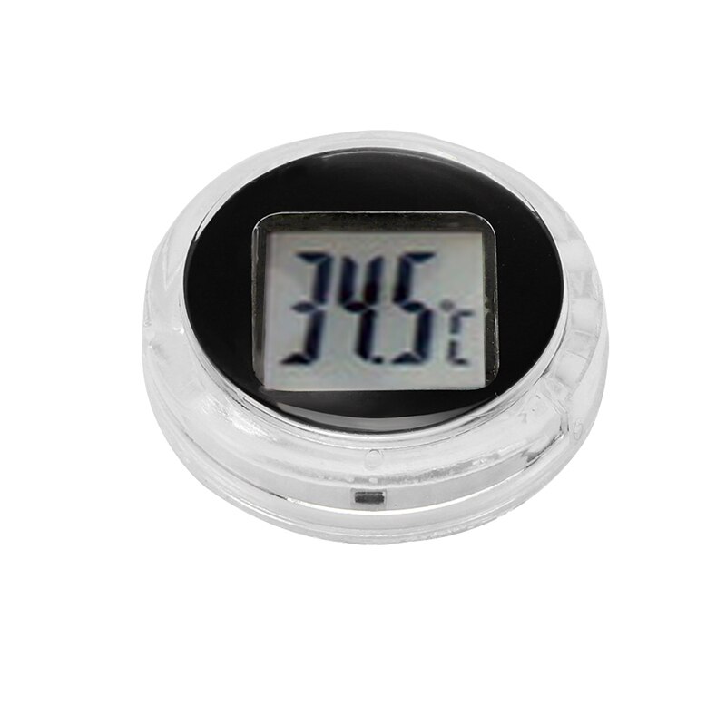 Mini Motorcycle Digital Thermometer Celsius Waterproof Stick-On Motorbike Mount Digital Thermometer Moto Accessories