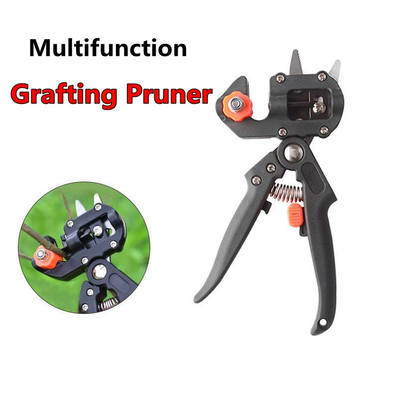 Grafting Pruner 1 Set Garden Grafting Tool Branch Cutter Secateur Pruning Plant Shears Fruit Tree Grafting Scissor